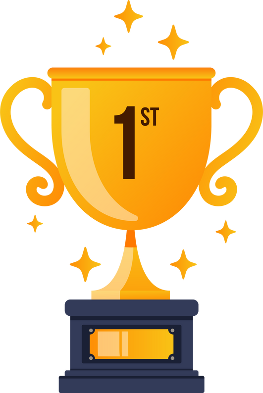 1st Place Gold Trophy